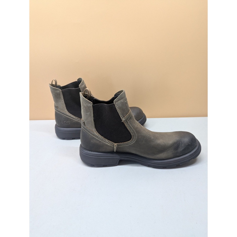 UGG Men's size 7.5 Biltmore Chelsea Waterproof Slip On Boots Stout S/N 1103789 - Picture 7 of 9